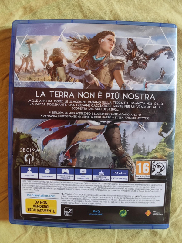 Giochi ps4 Horizon zero dawn ita - Console e Videogiochi In vendita a  Catania