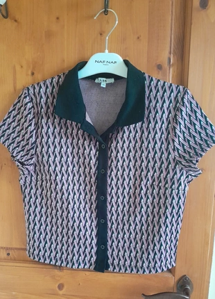 Pull manches courtes imprimé, brand: La Halle, condition: New without tags, size: XS / 34 / 6, €9.00, €10.15 includes Buyer Protection