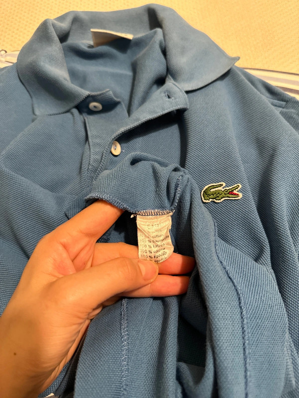 Polo blu lacoste 4