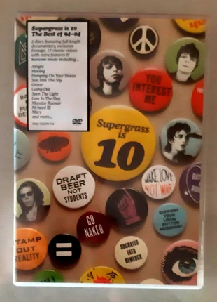 Supergrass:the best of 1994-2004 dvd, état: Neuf sans étiquette, 12,00 €, 13,30 € Protection acheteurs incluse