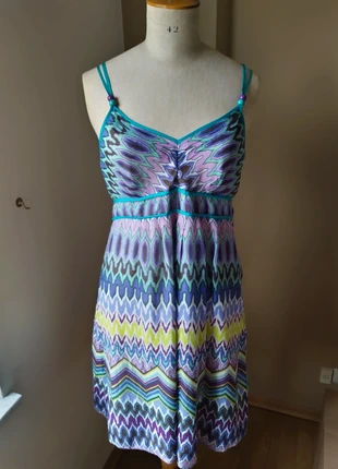 💋😍 Zomerkleedje merk Hallhuber maat 38 Zijde 32%, marca: Hallhuber, estado: Muito bom, tamanho: M / 38 / 10, €15.00, €16.45 inclui Proteção do Comprador