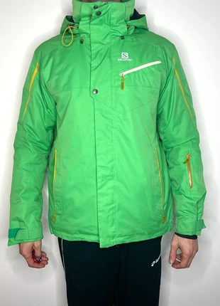 Veste de ski Salomon Homme Verte Taille L très bon état, brand: Salomon, condition: Very good, size: L, €56.00, €59.50 includes Buyer Protection