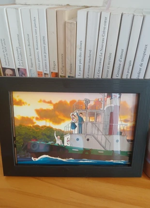 Cadre la colline aux coquelicots Miyazaki, brand: Studio Ghibli, condition: Very good, €6.00, €7.00 includes Buyer Protection