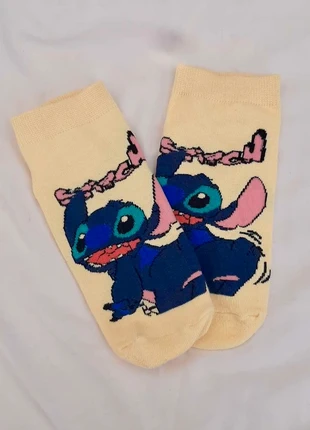 Chaussettes basses Stitch, marque: Disney, état: Neuf sans étiquette, taille: M | 39–42, 5,00 €, 5,95 € Protection acheteurs incluse