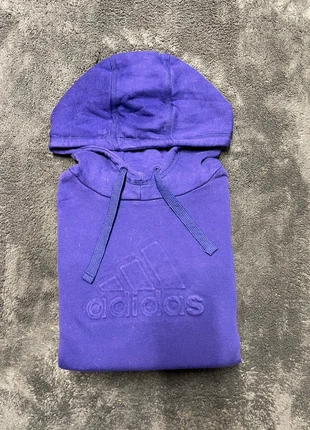 Sweat à Capuche Adidas Homme M Violet Mauve Logo Relief 100% Coton, merk: adidas, staat: Heel goed, maat: M / 38 / 10, € 25,00, € 26,95 inclusief Kopersbescherming