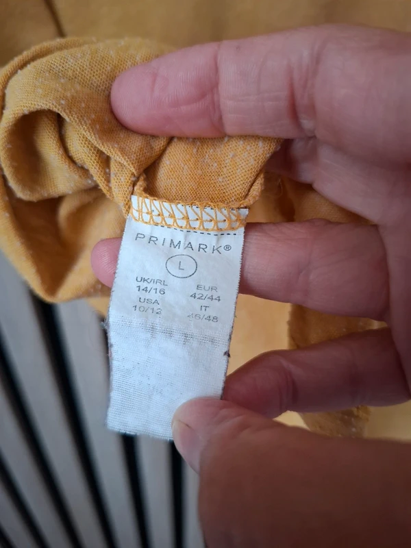 Tee shirt moutarde Primark T42/44 - photo numéro 7