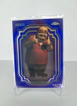 Carte Topps Chrome Disney Pixar 2024 – Numérotée /199, marke: Topps, zustand: Sehr gut, 5,00 €, 5,95 € inklusive Vinted-Käuferschutz