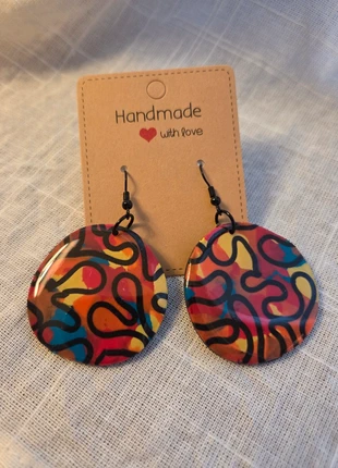 Boucles d’oreilles uniques Fait main, brand: Fait Main, condition: New without tags, €7.00, €8.05 includes Buyer Protection