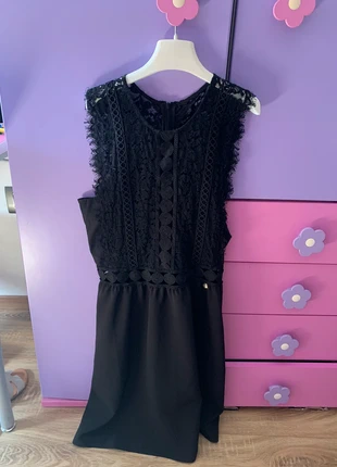 Vestito nero elegante Motivi, marque: motivi, état: Neuf sans étiquette, taille: M / 38 / 10, 25,00 €, 26,95 € Protection acheteurs incluse