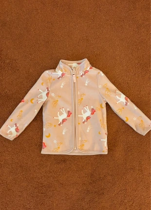 Kinder-Fleecejacke, Einhorn, marke: Tchibo, zustand: Sehr gut, größe: 18–24 Monate / 86, 3,00 €, 3,85 € inklusive Vinted-Käuferschutz