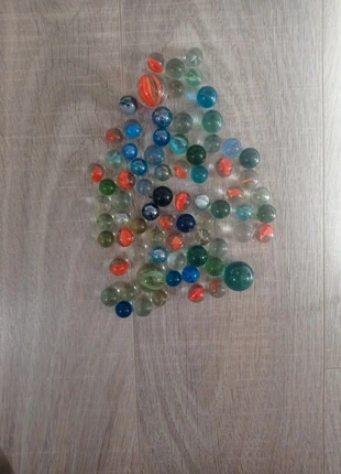 Lot de billes en verre – Jeu d’enfance classique, brand: Classique, condizioni: Ottime, taglia: Taglia unica, €2.50, €3.33 include la Protezione acquisti