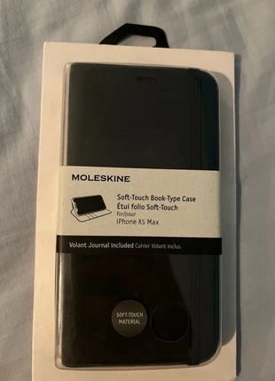 Moleskine Soft touch Book-type Case per iPhone XS Max, marca: Moleskine, estado: Nuevo con etiquetas, 6,00 €, 7,00 € Protección al comprador incluida