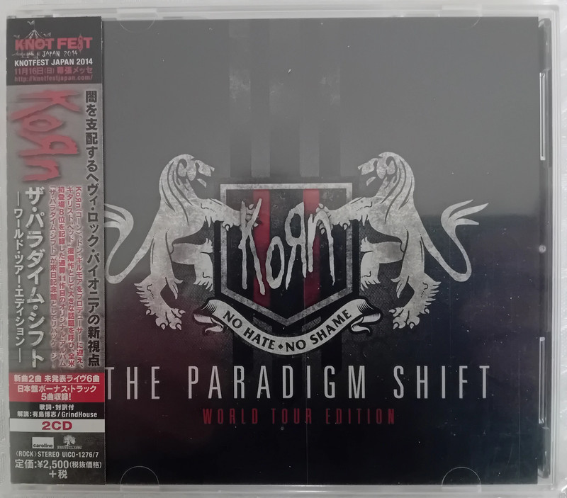 Korn – The Paradigm Shift - World Tour Edition (2CD, 2014, Bonus Track  Japanese) | Vinted