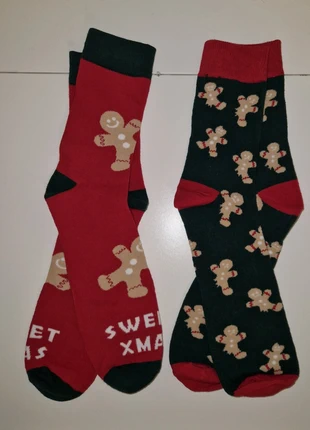 Calzini Natalizi 60%Cotone , marca: Made In Italy, estado: Novo sem etiquetas, tamanho: M | 43–46, €8.00, €9.10 inclui Proteção do Comprador