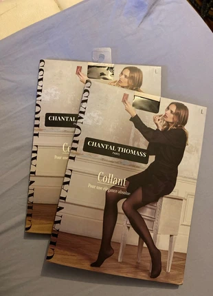 Sublime lot de 2 paires de collants, taille L, Chantal Thomass, brand: Chantal Thomass, condition: New with tags, size: L / 40 / 12, €15.00, €16.45 includes Buyer Protection