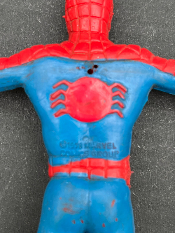 Bendable flecible spiderman l'araignée marvel vintage 1978