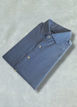 Chemise Ralph Lauren Polo Golf "Westerton" Homme L – Coton premium bleu motif chevrons, marke: Ralph Lauren, zustand: Sehr gut, größe: L, 12,90 €, 14,25 € inklusive Vinted-Käuferschutz