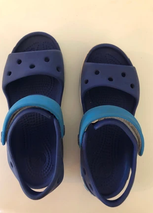 Sandalen Crocs maat 29/30 C12, merk: Crocs, staat: Heel goed, maat: 30, € 12,00, € 13,30 inclusief Kopersbescherming