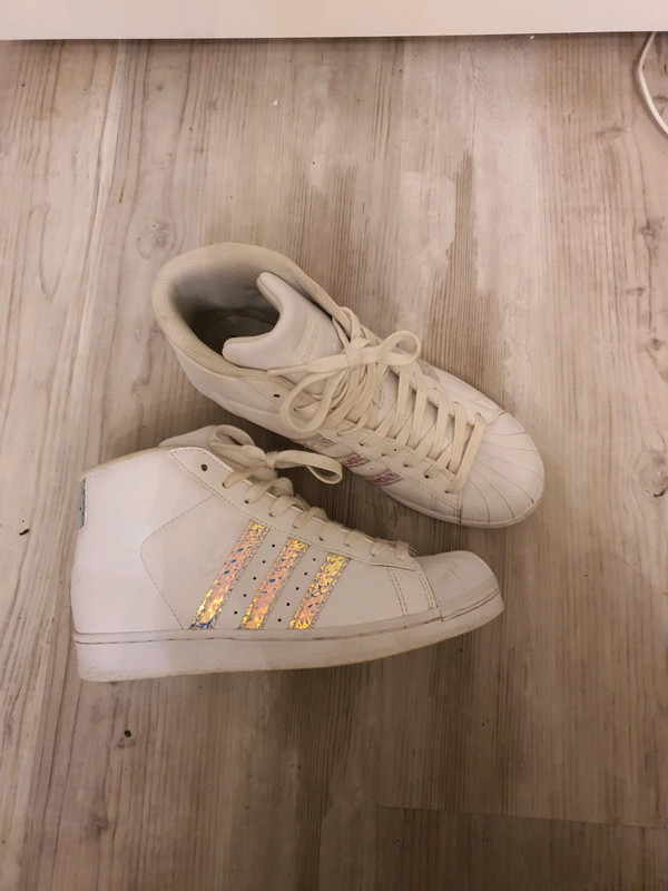Adidas Superstar montantes blanches Adidas Superstar montantes blanches