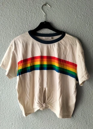 Top arcoiris Bershka, marca: Bershka, estado: Muito bom, tamanho: S / 36 / 8, €2.00, €2.80 inclui Proteção do Comprador