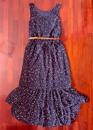 vintage y2k 2000s retro long summer dress with belt, marca: Vintage Dressing, estado: Muy bueno, tamaño: S / 36 / 8, 12,00 €, 13,30 € Protección al comprador incluida