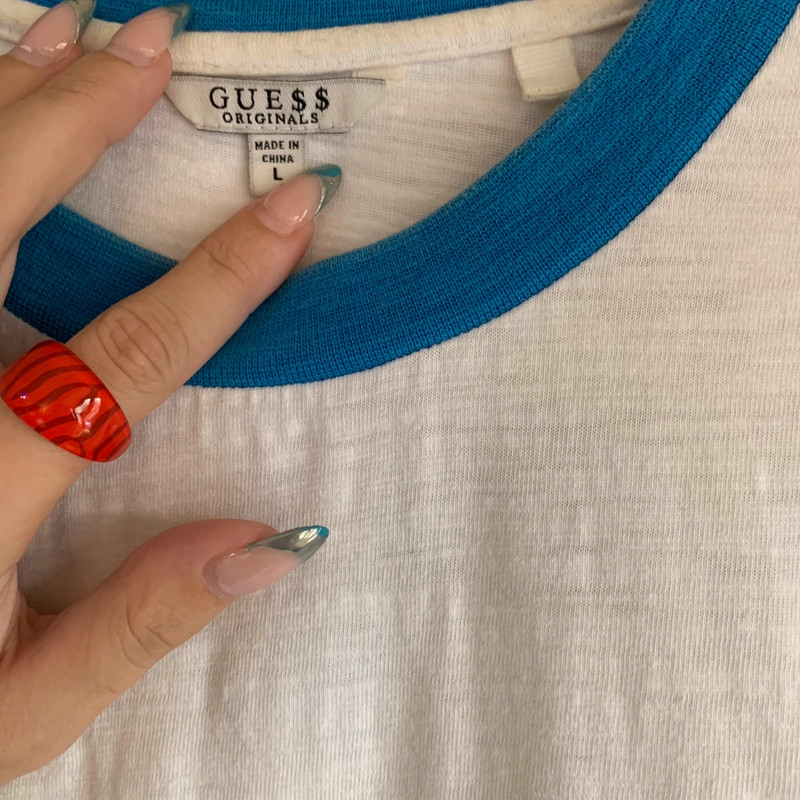 Guess Jeans X ASAP Rocky Ringer T Shirt Vinted