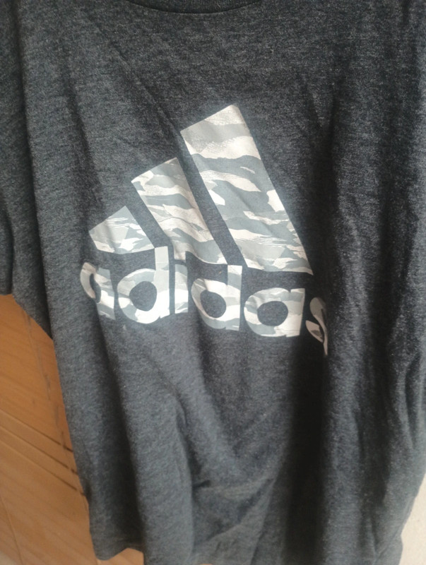 Adidas Grey cotton T-shirt M(10/12) 4