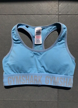 Brassière de sport Gymshark Bleu - Taille S - Confort et maintien, merk: Gymshark, staat: Heel goed, maat: S, € 20,00, € 21,70 inclusief Kopersbescherming
