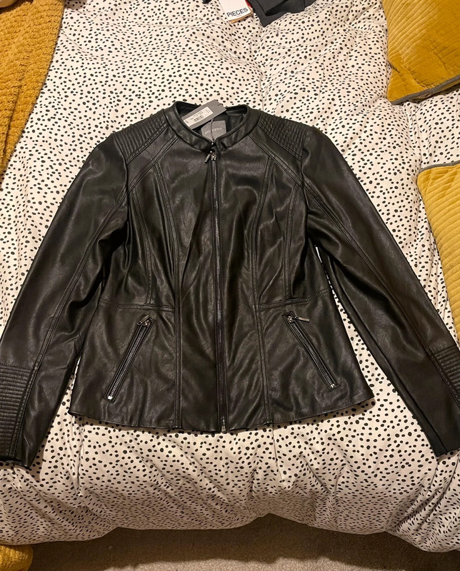 Principles Leather Jacket - Vinted