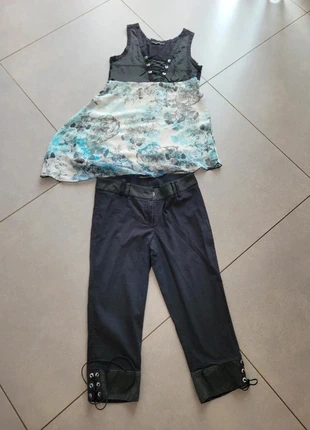Ensemble avec pantacourt, brand: La Mode Est À Vous, condition: Very good, size: S / 36 / 8, €4.00, €4.90 includes Buyer Protection