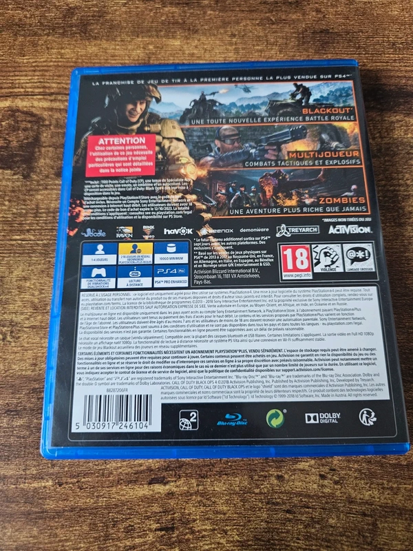 Call of Duty black ops 4 PS4 - photo numéro 2