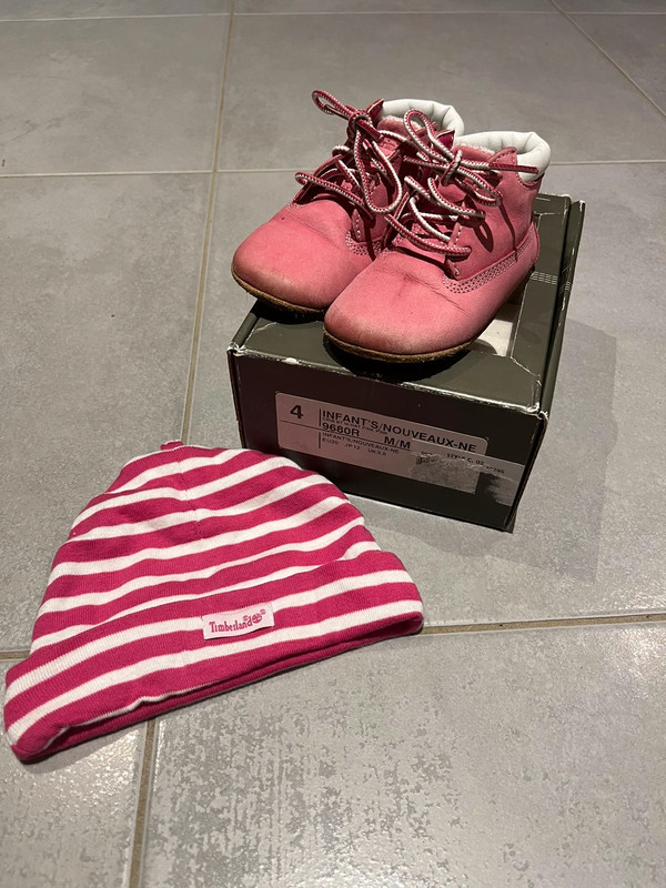 Chaussure timberland bebe fille rose sales