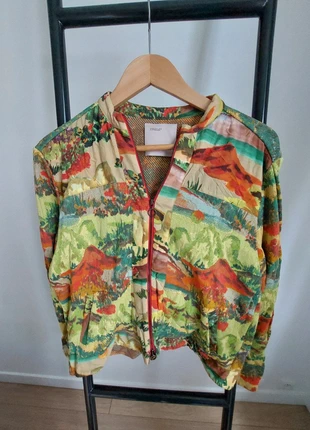 Veste Aldo Martins paysage, marca: Aldo Martins, estado: Novo sem etiquetas, tamanho: XL / 42 / 14, €20.00, €21.70 inclui Proteção do Comprador