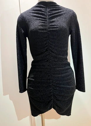 Vestito aderente nero glitter, marke: Italian Style, zustand: Sehr gut, größe: M / 38 / 10, 10,00 €, 11,20 € inklusive Vinted-Käuferschutz