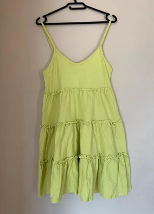 Robe verte pomme à bretelles , brand: Zara, condition: Very good, size: M / 38 / 10, €10.00, €11.20 includes Buyer Protection