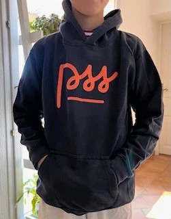 Pull PSS bleu-marine et ort 5