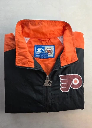 starter veste vintage nhl philadelphia flyers xl noir orange blanc 🏒, marque: Starter, état: Très bon état, taille: XL, 70,00 €, 74,20 € Protection acheteurs incluse