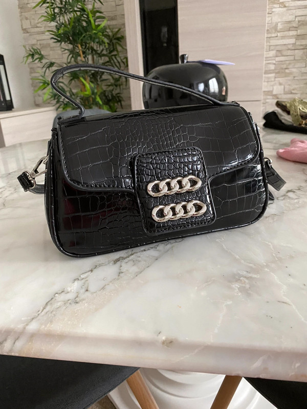 Petit sac 2025 a main croco