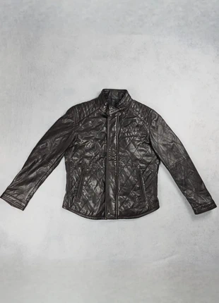 Veste en cuir vintage Massimo Dutti - Marron - XL, brand: Vintage Dressing, condition: Very good, size: XL, €119.90, €126.60 includes Buyer Protection Pro