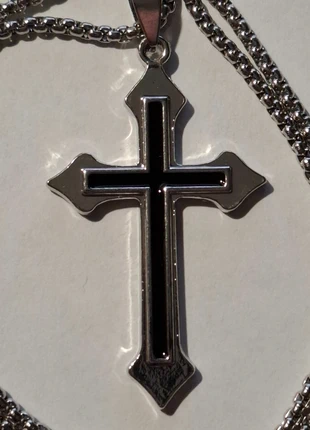 collier croix, croix, crucifix, dieu, religion, chrétien, Jésus, Marie, merk: cat&dav, staat: Heel goed, € 3,99, € 4,89 inclusief Kopersbescherming Pro