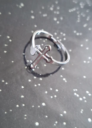 Bague en acier inoxydable, marca: Fait Main, estado: Novo com etiquetas, tamanho: Ajustável, €4.00, €4.90 inclui Proteção do Comprador