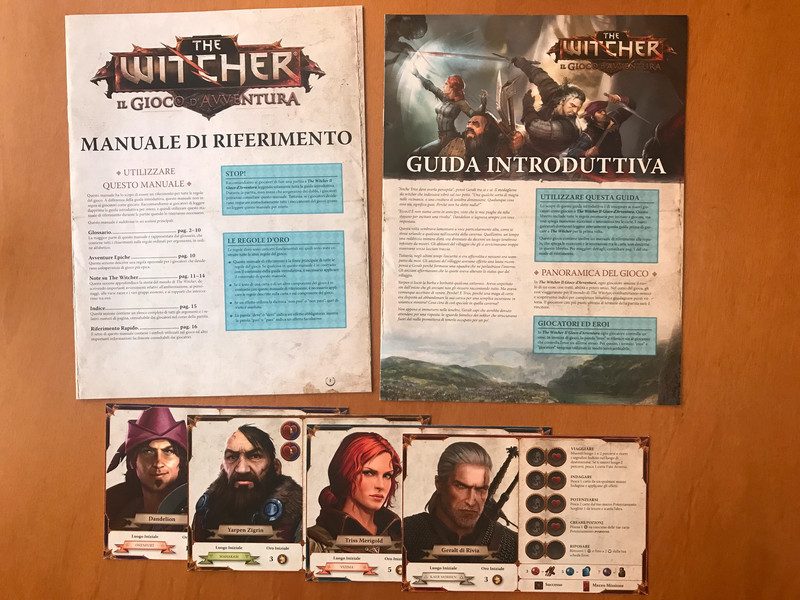 The Witcher: Il Gioco d'Avventura - Gioco da tavolo in Italiano - Completo 100% - Raro 5