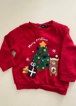 Pull de noël, marque: Auchan, état: Très bon état, taille: 6-9 mois / 68 cm, 2,00 €, 2,80 € Protection acheteurs incluse