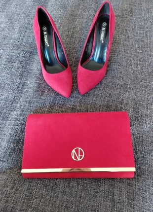 Red shoes and bag, brand: Diamant, condition: Very good, size: 38, €13.50, €14.88 includes Buyer Protection