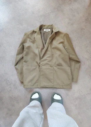 Veste Blazer Croisé avec épaulettes Gérard Darel Paris vert Oversize Made in France - taille 40 / L, brand: Vintage Dressing, condition: Good, size: L / 40 / 12, €8.00, €9.10 includes Buyer Protection