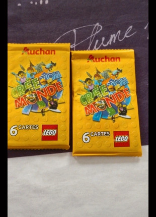20 pochettes Lego Auchan Vinted