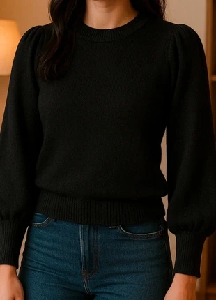 Pull noir JDY – manches légèrement bouffantes – Taille XXL, marque: JDY, état: Très bon état, taille: XXL / 44 / 16, 8,00 €, 9,10 € Protection acheteurs incluse