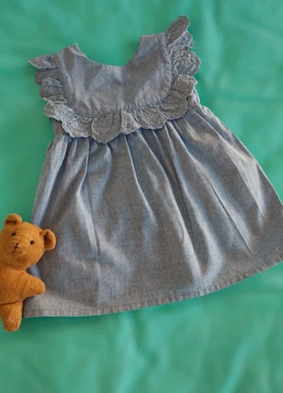 Abito bambina 12 mesi 73-76 cm 💮 robe petit fille 💮 vestido bebè niña, brand: Kiabi, condizioni: Nuovo senza cartellino, taglia: 9-12 mesi / 74 cm, €5.00, €5.95 include la Protezione acquisti