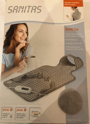 Coussin chauffant Sanitas, marque: Sanitas, état: Neuf avec étiquette, 10,00 €, 11,20 € Protection acheteurs incluse