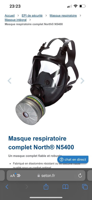 Masque respiratoire 2